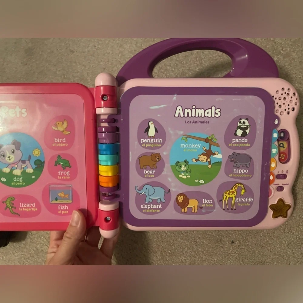 Leapfrog Scout & Violet 100 Words Book - Pink and Purple